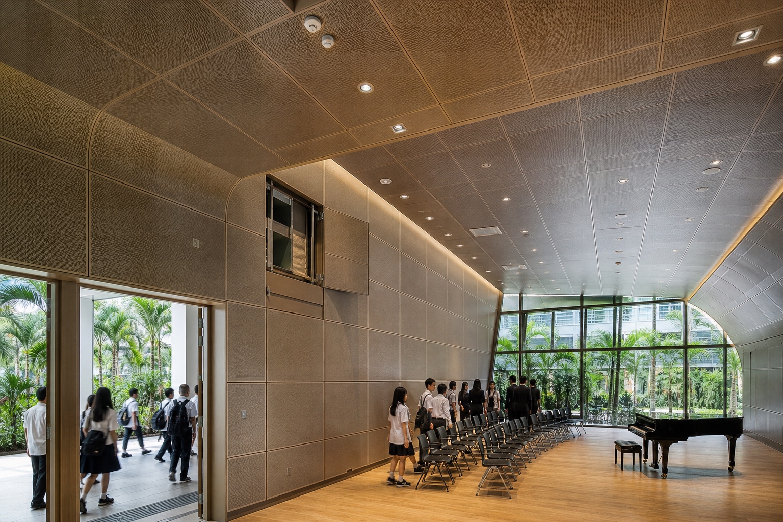 Illustrative High-Performance Acoustic & Fire-Rated Materials application: Long-stay apartments
