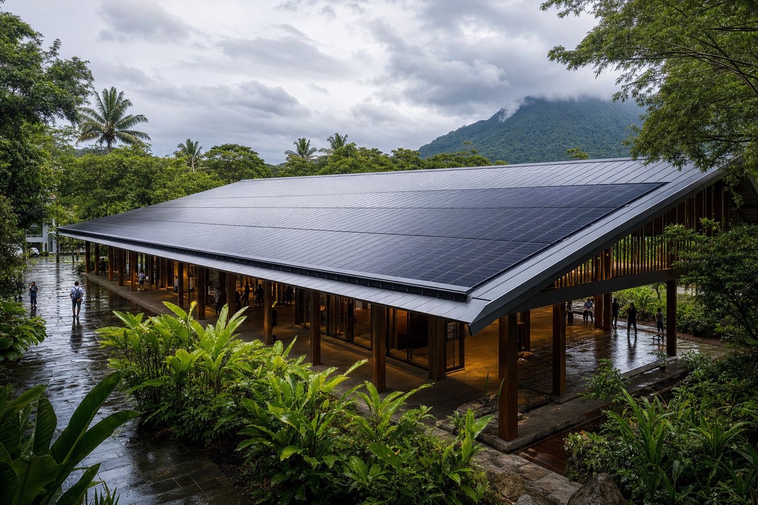 Building-Integrated Photovoltaic System (BIPV)