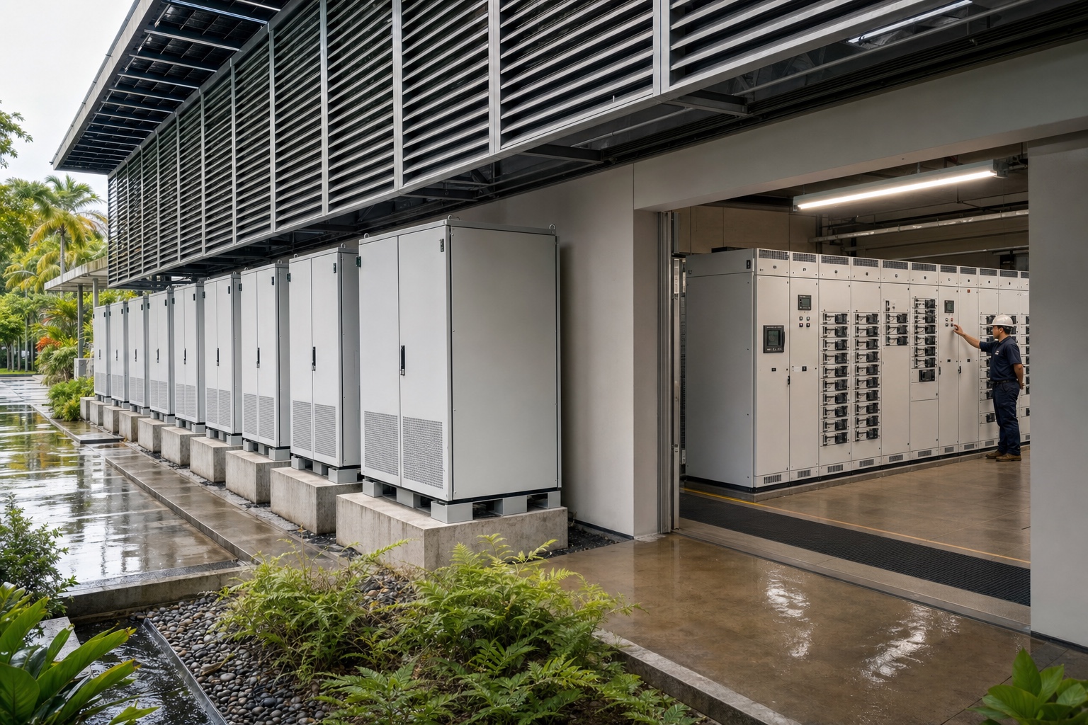 Illustrative Smart Distribution & C&I Energy Storage application: Green data centers