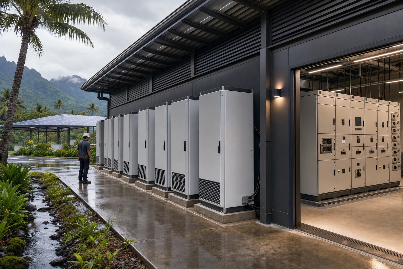 Illustrative Smart Distribution & C&I Energy Storage application: Island resorts and remote campuses