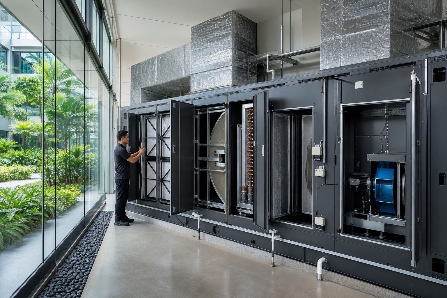 Deep Dehumidification & Energy Recovery Ventilation