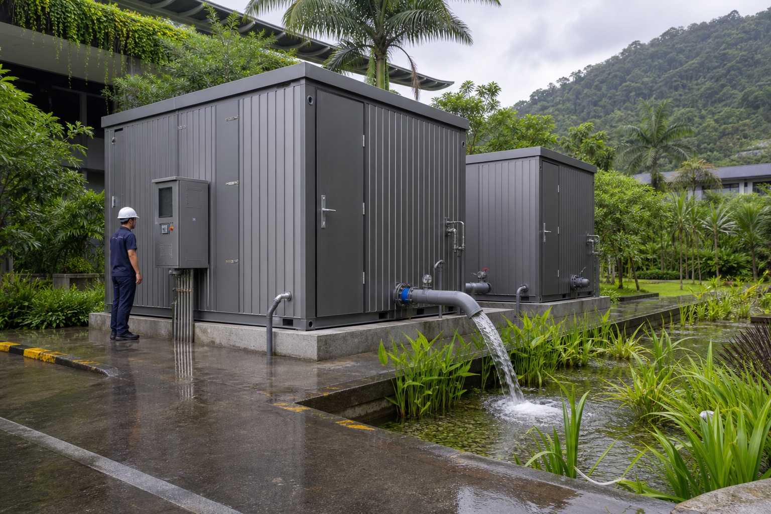 Modular Water Treatment & Reuse System