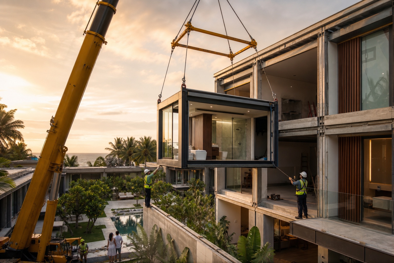 PPVC Prefabricated Modular Building System